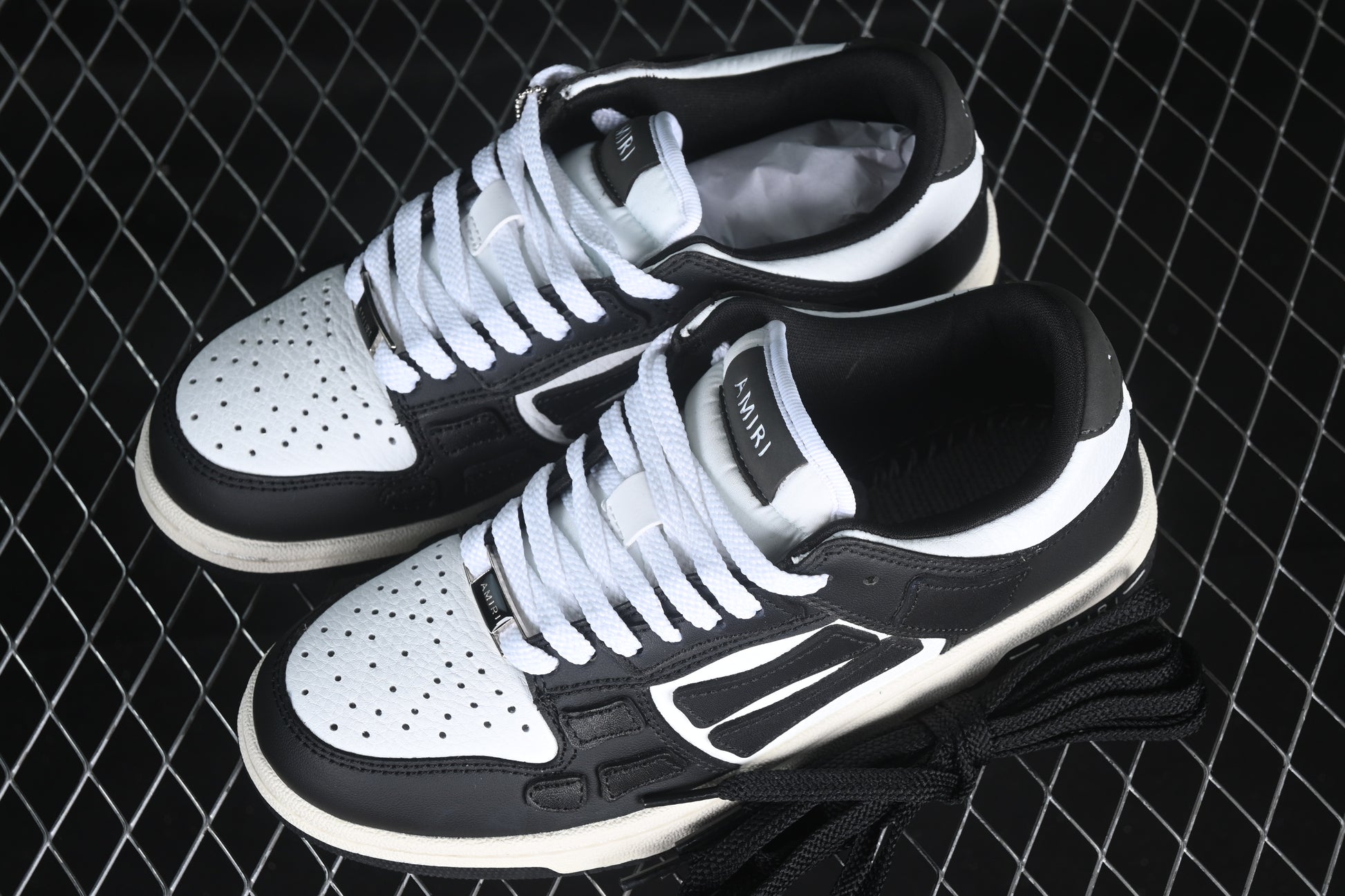 AMIRI Skel Top Low – Designer Sneakers (Multiple Colorways) XoticBlendz