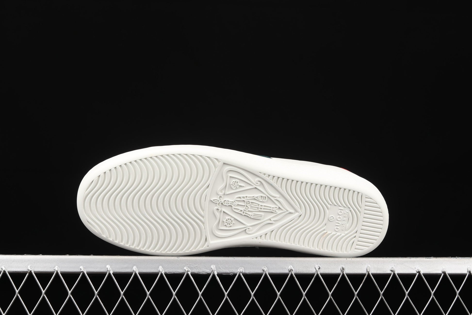 Gucci Ace Sneaker – Embroidered Bee & Web Stripe (Red/Green) XoticBlendz